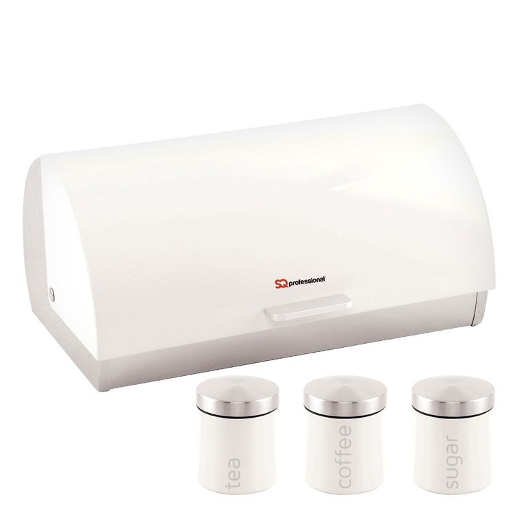 SQProfessionalLtd SQ Professional Dainty Roll Top Bread Bin and